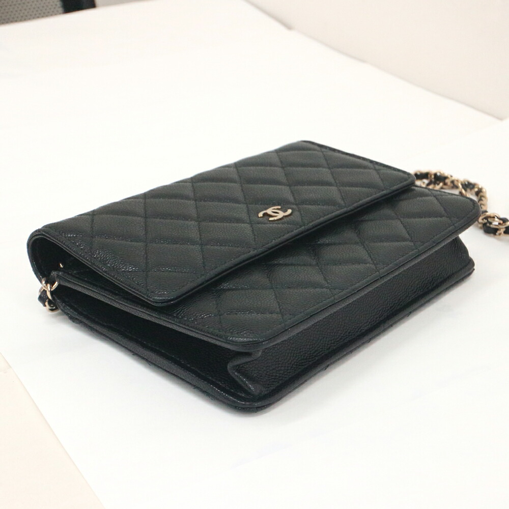 楽天市場】シャネル チェーンウォレット マトラッセ ココマーク CHANEL