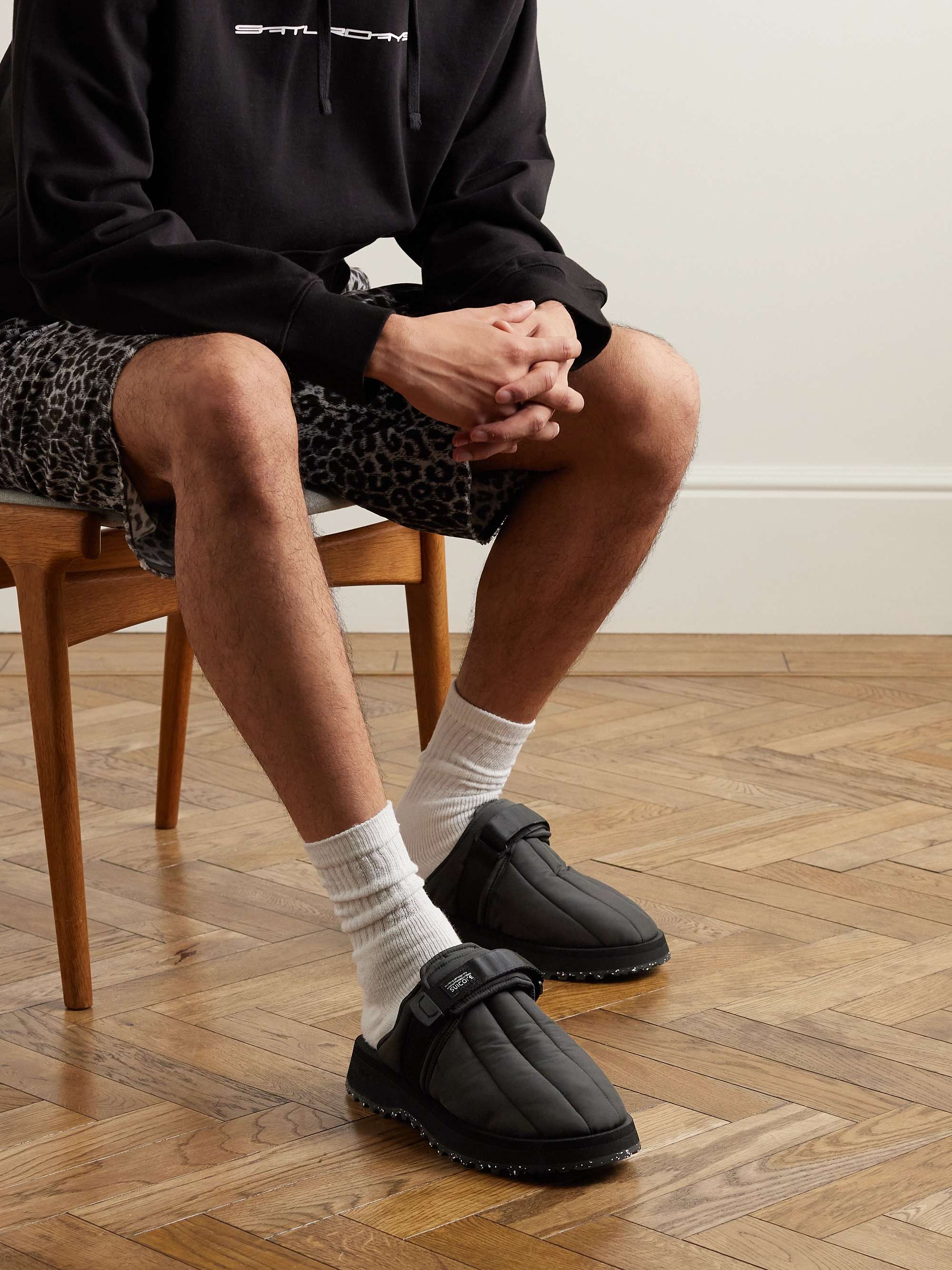 SUICOKE ZAVO-PUFFab Padded Quilted Shell Mules for Men | MR PORTER