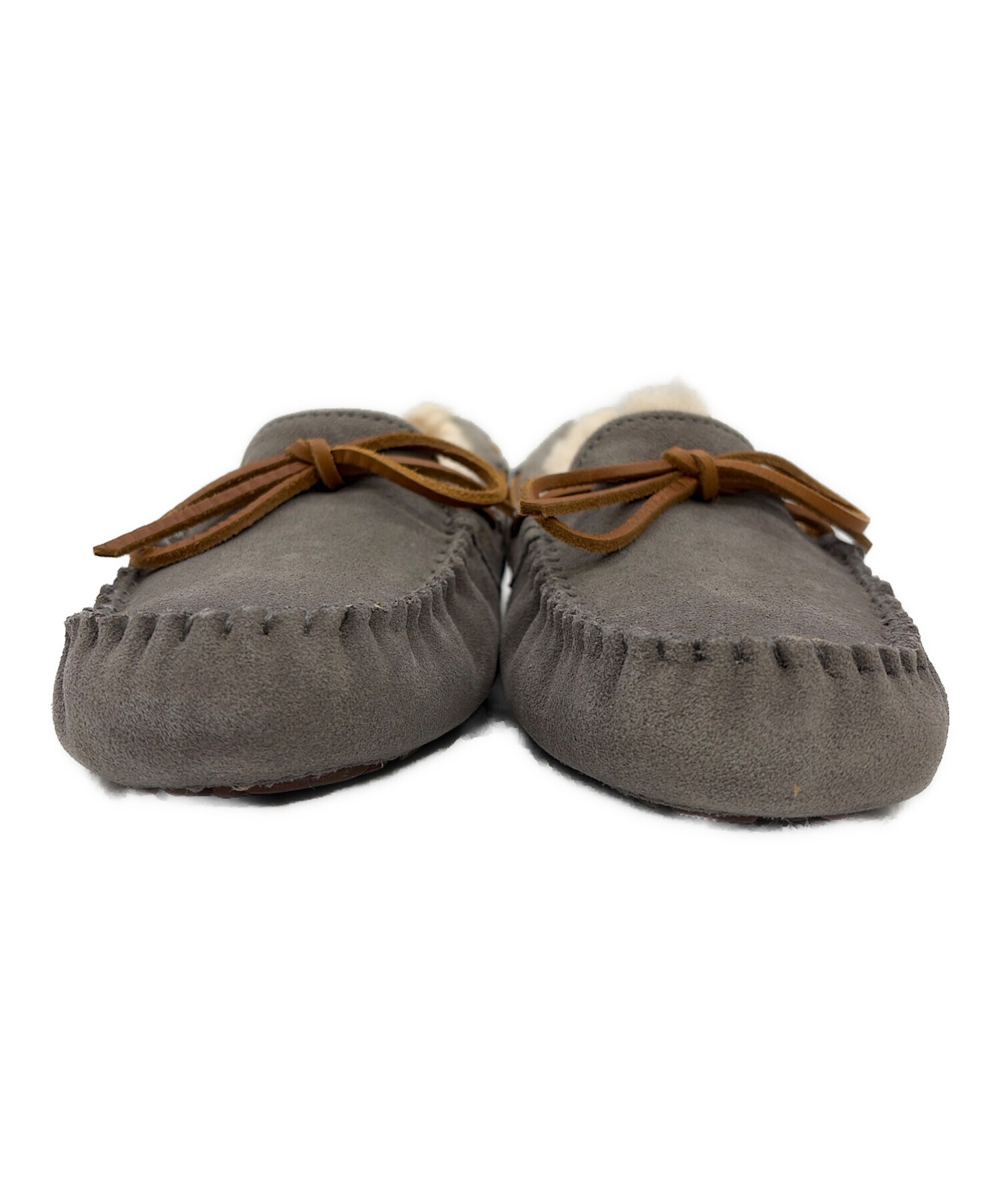 中古・古着通販】UGG (アグ) モカシンシューズ グレー サイズ:SIZE