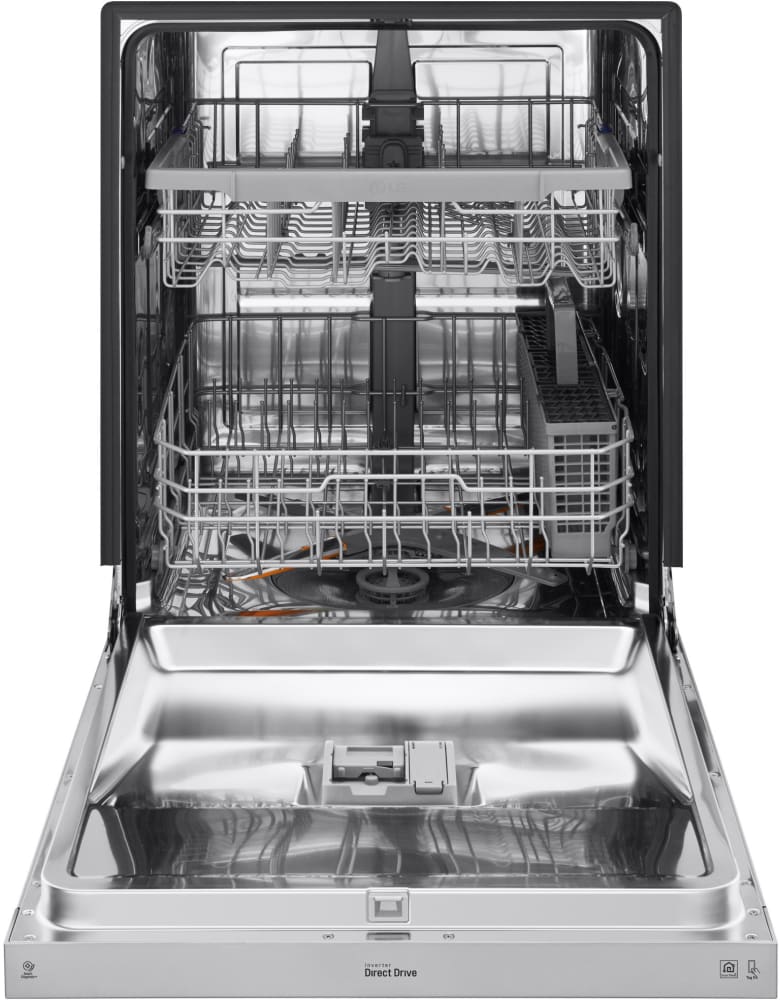 LG LDF5545SS 24 Inch Full Console Built-In Dishwasher with 15