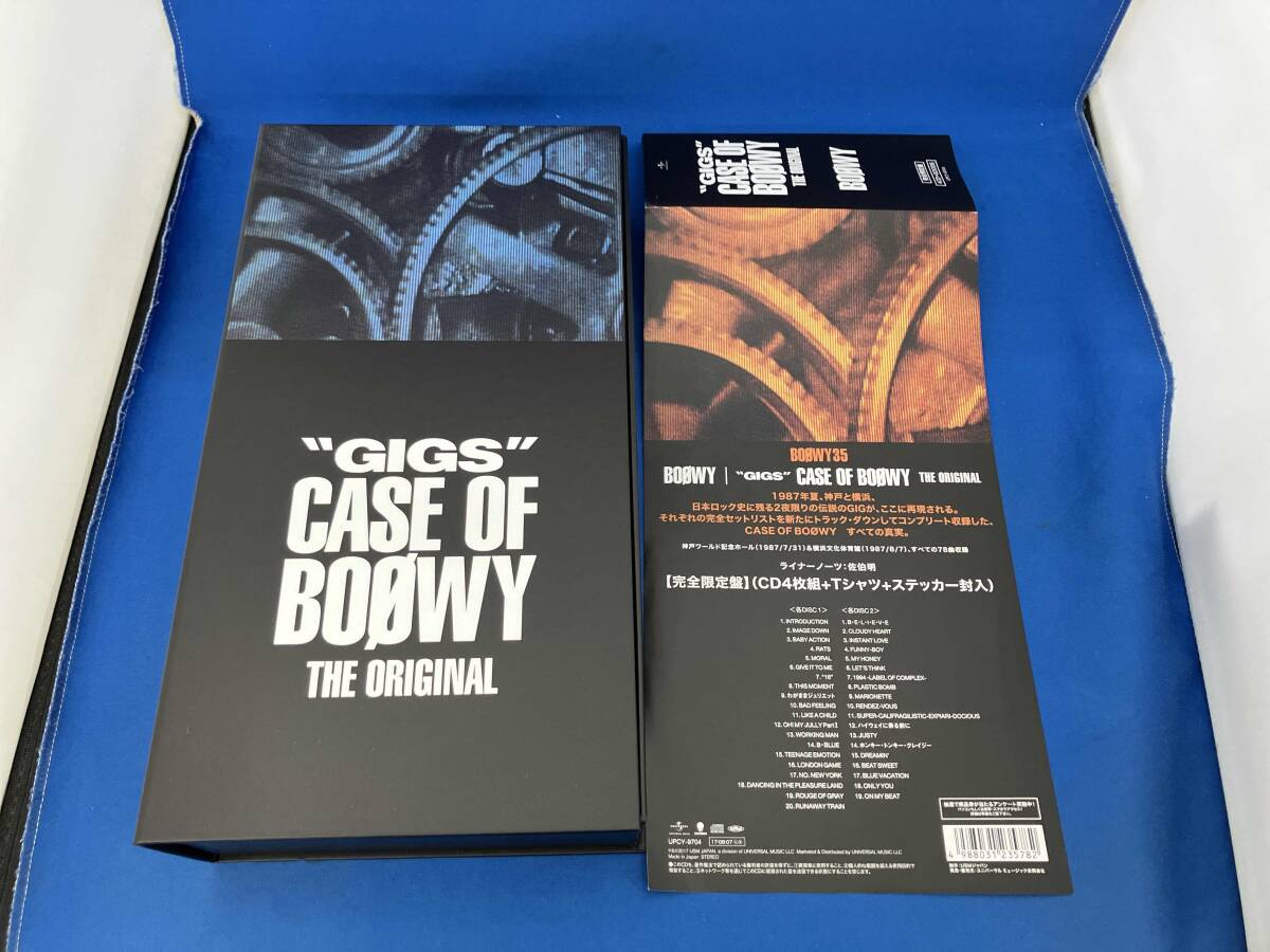 Yahoo!オークション -「boowy gigs box」の落札相場・落札価格