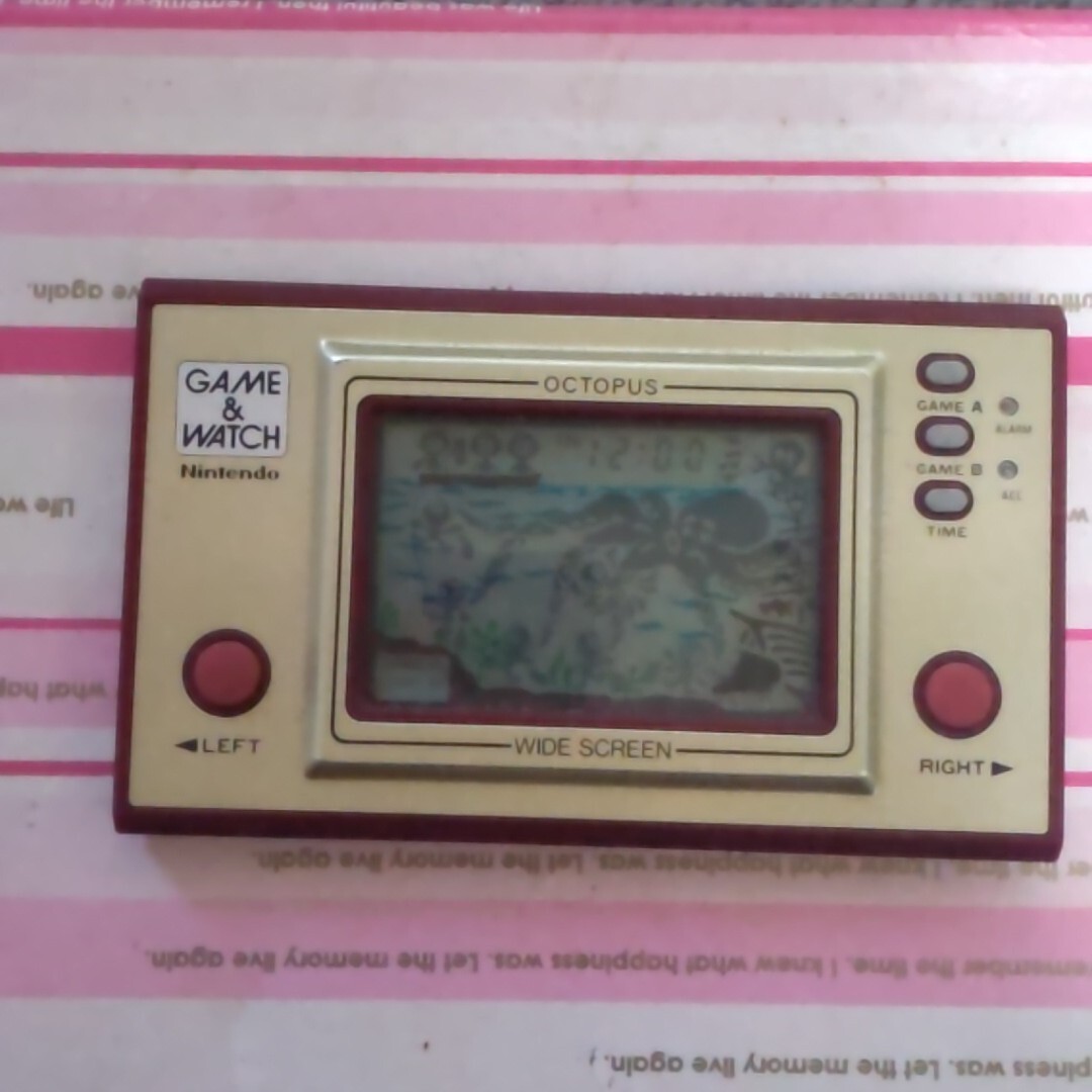 Yahoo!オークション -「ゲームウォッチオクトパス」の落札相場・落札価格