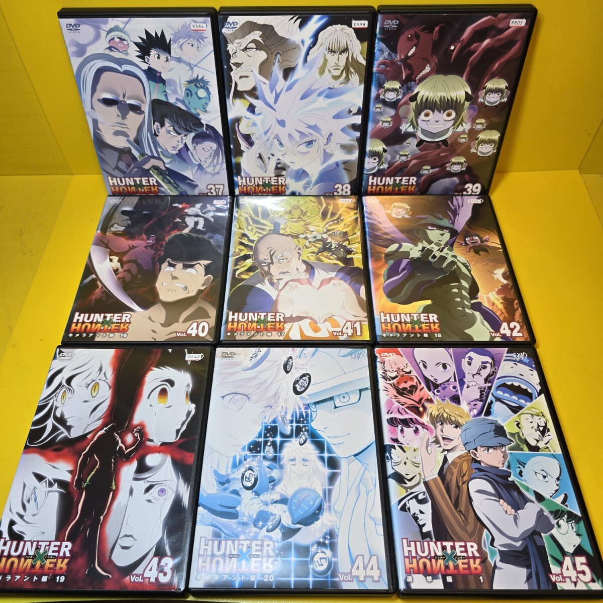 新品ケース交換済み HUNTER×HUNTER ハンターハンター【DVD】全49巻 +