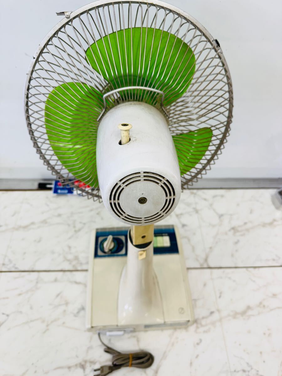 昭和レトロ SANYO サンヨー 電化製品 扇風機 首振り 動作品 リビング扇