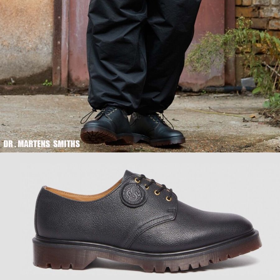 Dr Martens☆SMITHS☆4ホール☆BLACK (Dr.Martens/ドレスシューズ