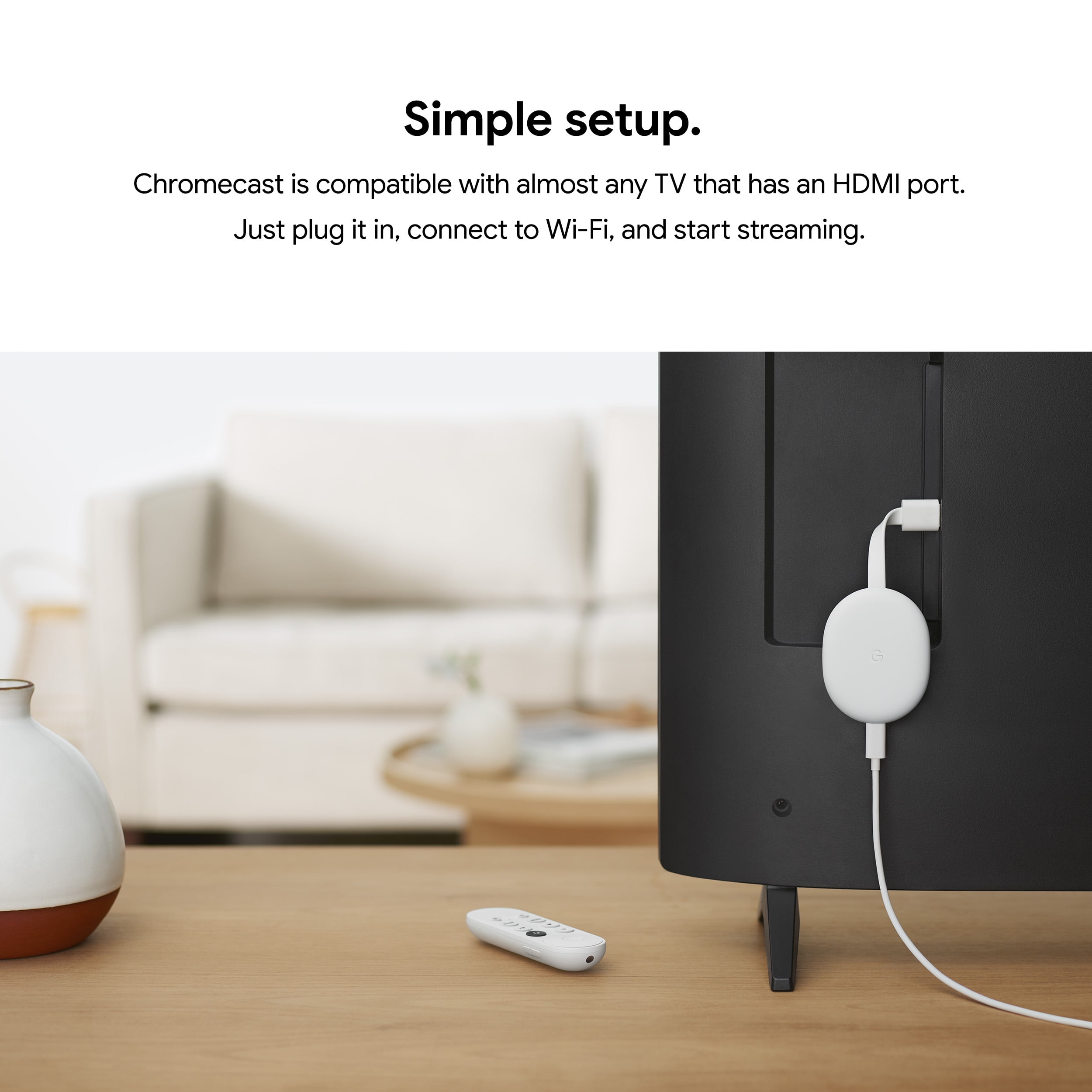 Google - Brandclub - (2 pack) Chromecast with Google TV