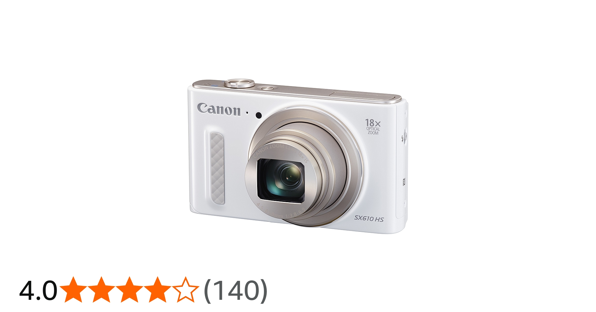 Amazon | Canon デジタルカメラ PowerShot SX610 HS ホワイト 光学18倍