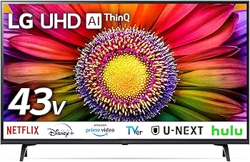 Amazon | LG 液晶テレビ 43UR8000PJB 43V型 4K対応 BS・CS 4K