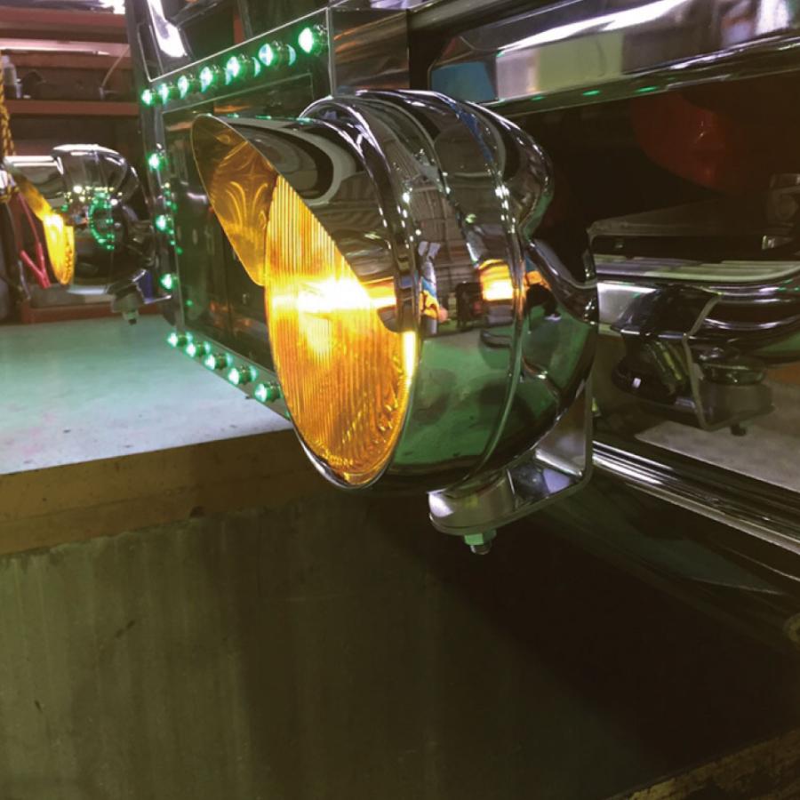 トラック用 フォグランプステー ファイブスターギガ用 R/Lセット H27
