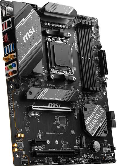 MSI B650 GAMING PLUS WIFI (Socket AM5) AMD B650 ATX DDR5 Wi Fi 7