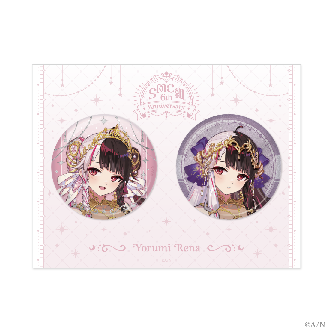 SMC組 6th Anniversary】缶バッジセット｜にじさんじオフィシャルストア