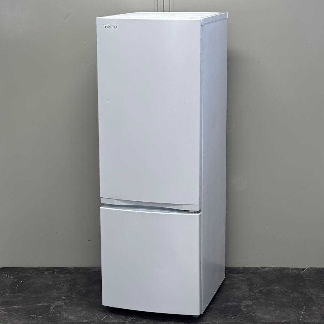 ∞ちょび◎2023年製 東芝 170L 2ドア GR-U17BS（W） 東芝 冷蔵庫 170L 右開き 2ドア 幅47.9cm 一人暮し向け 静音設計