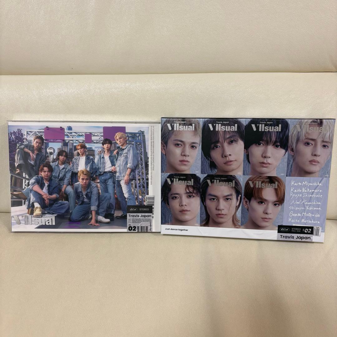 Travis Japan VIIsual FC限定盤・初回J盤 外付け特典付き Travis Japan 2ndアルバム 『Viisual』