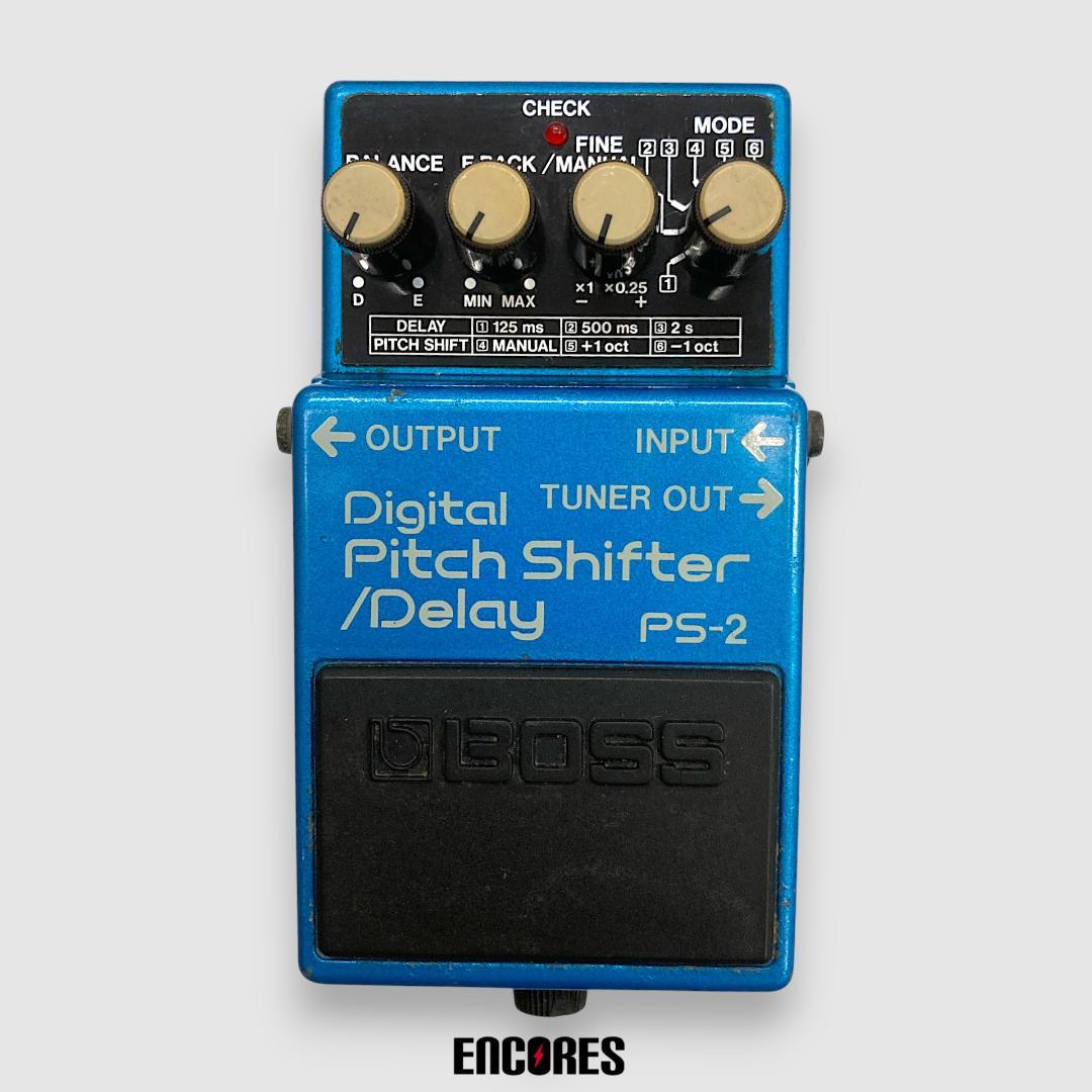 ギター BOSS PS-2 Digital Pitch Shifter/DeSS JP 中古】BOSS / PS-2 / Digital Pitch Shifter / Delay 【心斎橋店