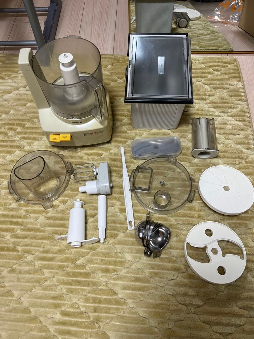 Amway 中古フードプロセッサー E-3288J アムウェイ amway フードプロセッサー E-3288-J 付属品多数 Amway