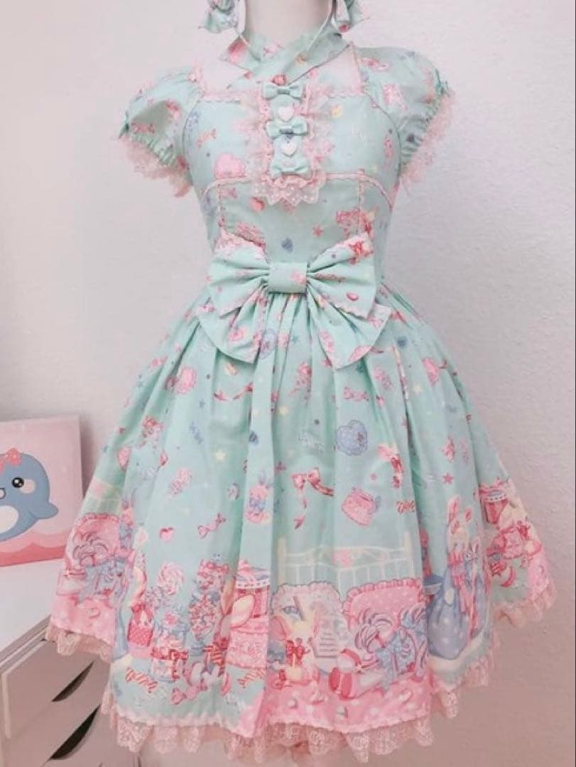 ま*い様 アンジェリックプリティAngelic Prettyドリーミィドールハウ Dreamy Dollhouse Skirt by Angelic Pretty
