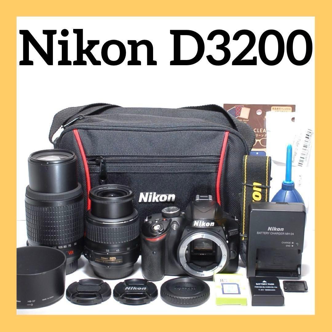 ✨スポーツ観戦におすすめ✨Nikon D3200✨ ダブルレンズ✨望遠レンズ Nikon D3200 望遠レンズのおすすめ人気商品一覧 通販 - Yahoo!ショッピング