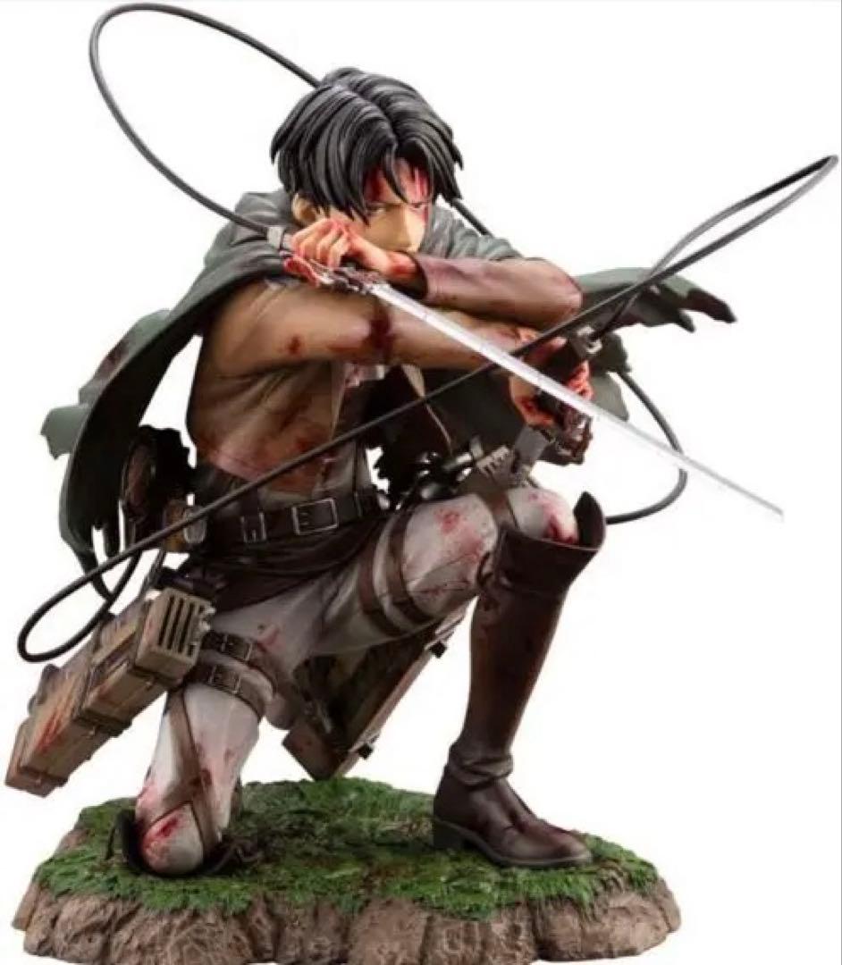 進撃の巨人Attack on Titan リヴァイ フィギュア　figure Amazon | バンプレスト 進撃の巨人 The Final Season Levi Special