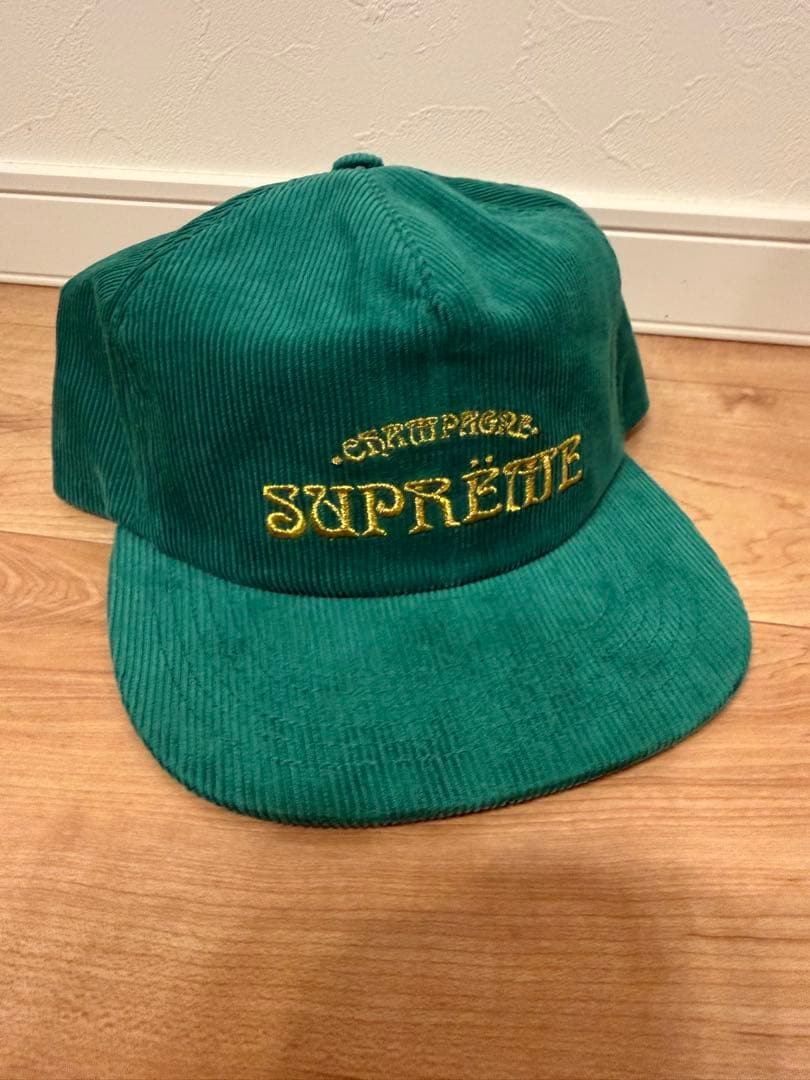 Supreme Champagne Corduroy 5-Panel【グリーン】 Supreme シュプリーム 2024SS Champagne Corduroy 5Panel Cap
