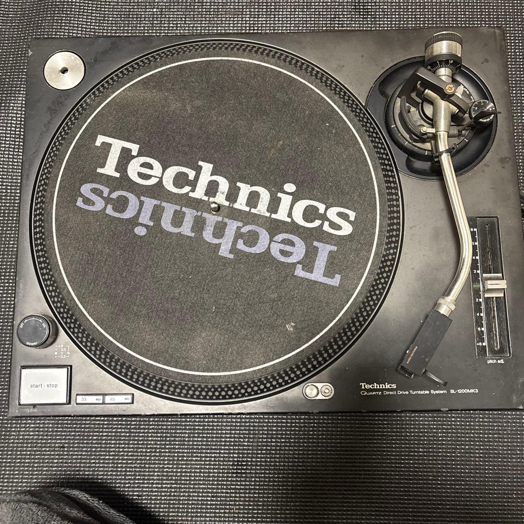 Technics SL-1200mk3 ターンテーブル ヒップホップの楽器！？王道ターンテーブル Technics SL-1200とは