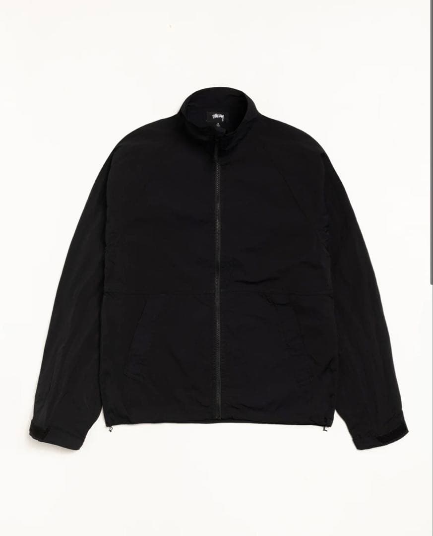 Stussy 黒 ナイロンジャケット S サイズ STUSSY（ステューシー） ジャケット メンズ 3M Ripstop(stussy JKT