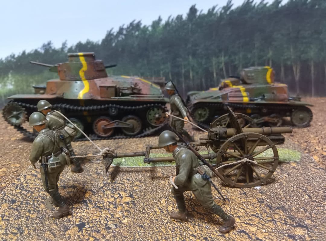 （BBB）九四式軽装甲車他依頼組立完成品 プラモ日記 » 九四式軽装甲車[TK] その2 組立て完了