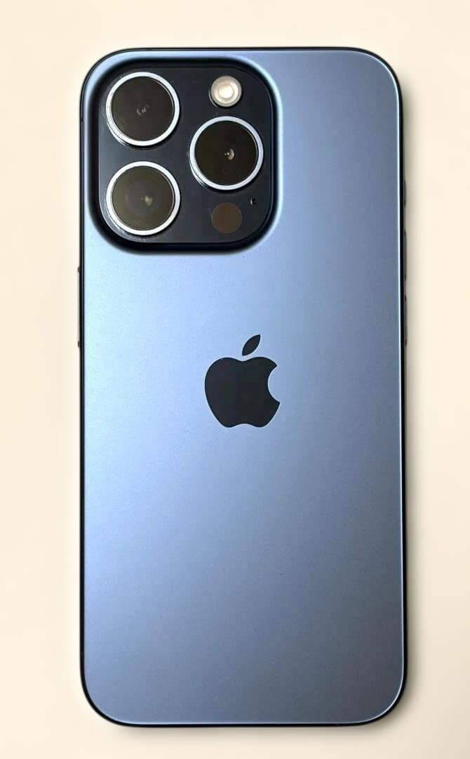 【美品】iPhone15Pro 128GB ブルーチタニウム Amazon | 【整備済み品】 Apple iPhone 15 Pro 128GB ブルー
