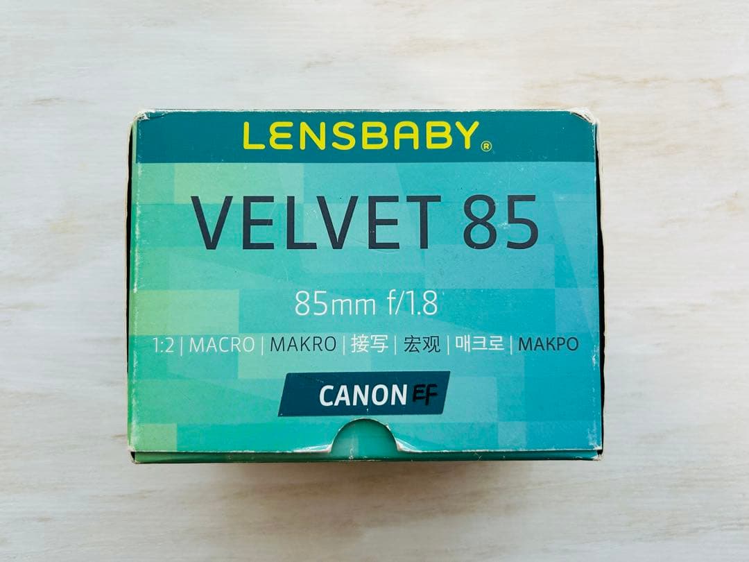 Lensbaby Velvet85 Canon EFマウント 美品 Amazon.com : Lensbaby Velvet 85 Compatible with EF Mount (Silver
