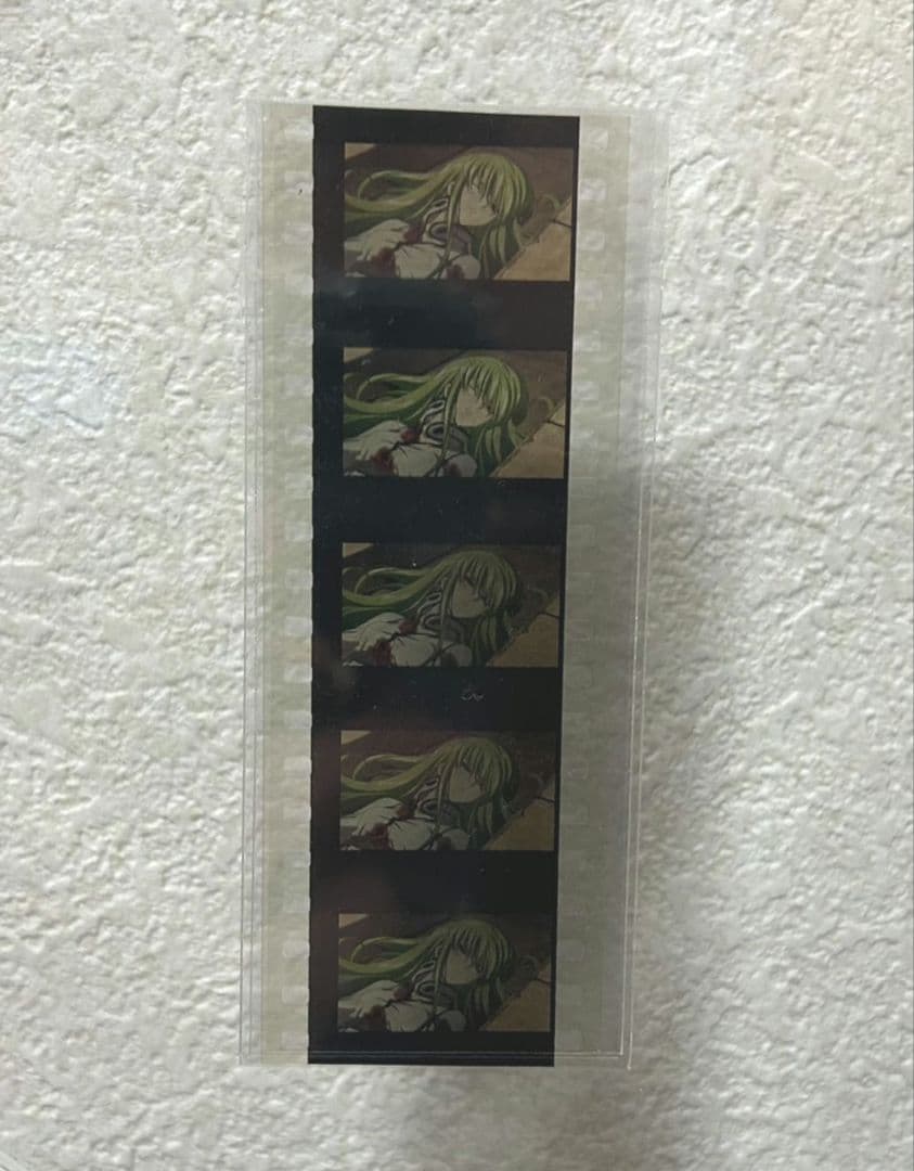 希少　コードギアス　復活のルルーシュ来場者特典　生コマフィルム　c.c. THEATER 前売券＆来場者特典情報│コードギアス劇場3部作 公式サイト