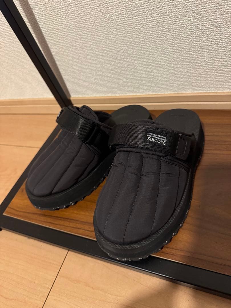 SUICOKE（スイコック）サンダル ZAVO-PUFFab 23cm Suicoke Men's Zavo-PUFFab in Black Suicoke
