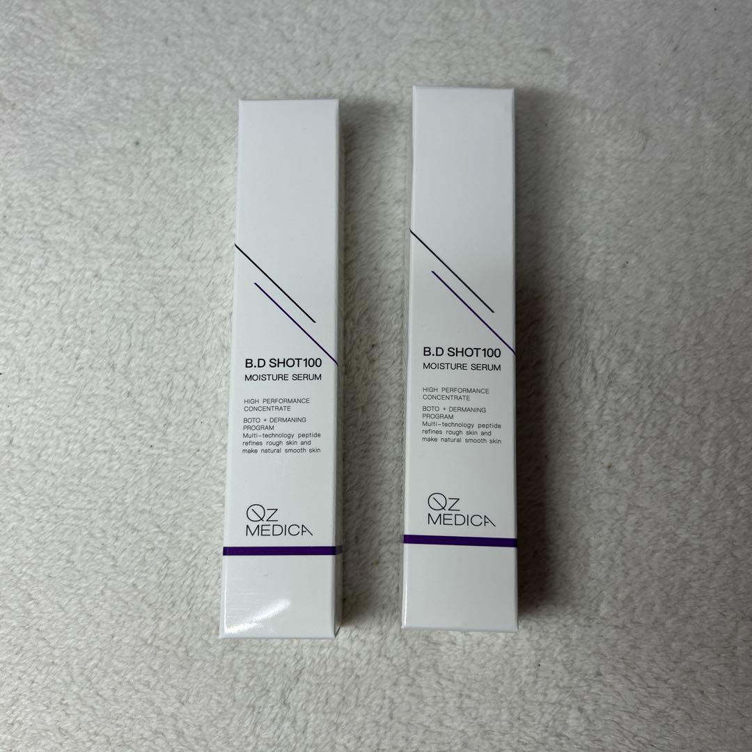 BD SHOT 100 モイスチャーセラム 2本セット Qoo10] Qz MEDICA 【B.D SHOT 100】 美容液 2