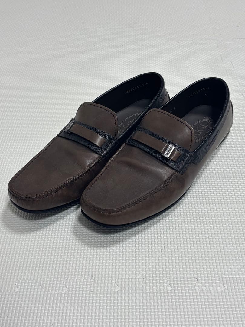 TOD'S ブラウン ローファー Man ブラウン トッズ レザー ローファー XXM38K0GG10NF58MCS607 | Tods