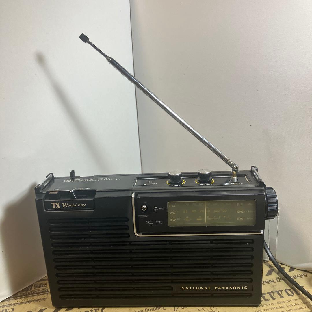 整備済　堂々たる音　ナショナル　ワールドボーイTX