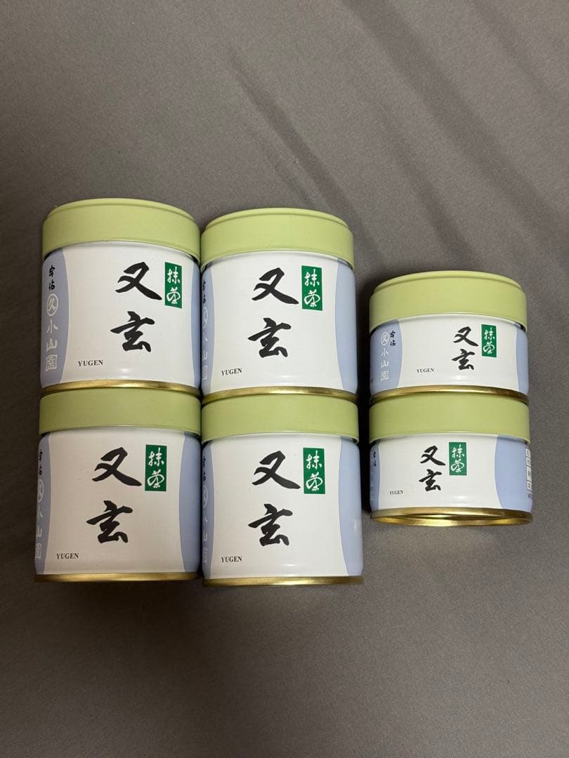抹茶　丸久小山園　YUGEN 4缶40g + 2缶20g 楽天市場】【丸久小山園 / 抹茶】又玄（YUGEN）100gアルミ袋