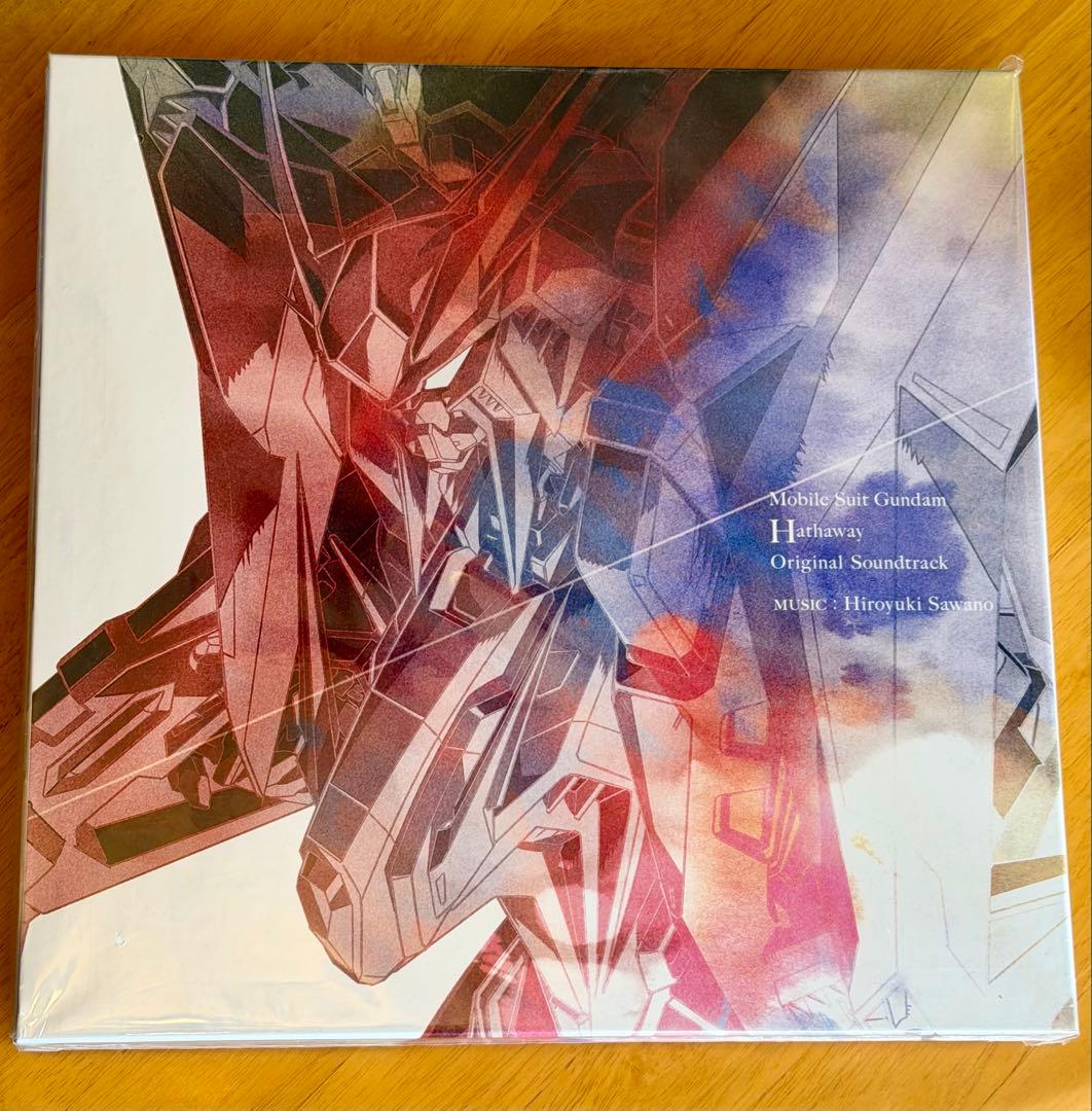 『機動戦士ガンダム 閃光のハサウェイ』サウンドトラック アナログレコード3枚組 新品 機動戦士ガンダム 閃光のハサウェイ オリジナル サウンドトラック