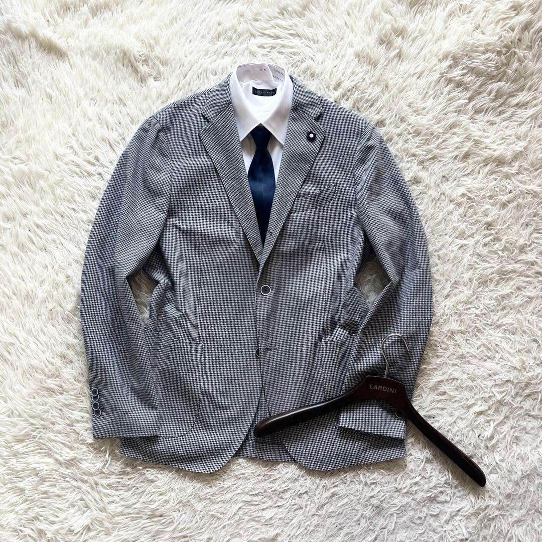 <美品>LARDINI 春夏 コットンリネン ジャケット サイズ52 楽天市場】ラルディーニ コットンリネン ジャケットの通販