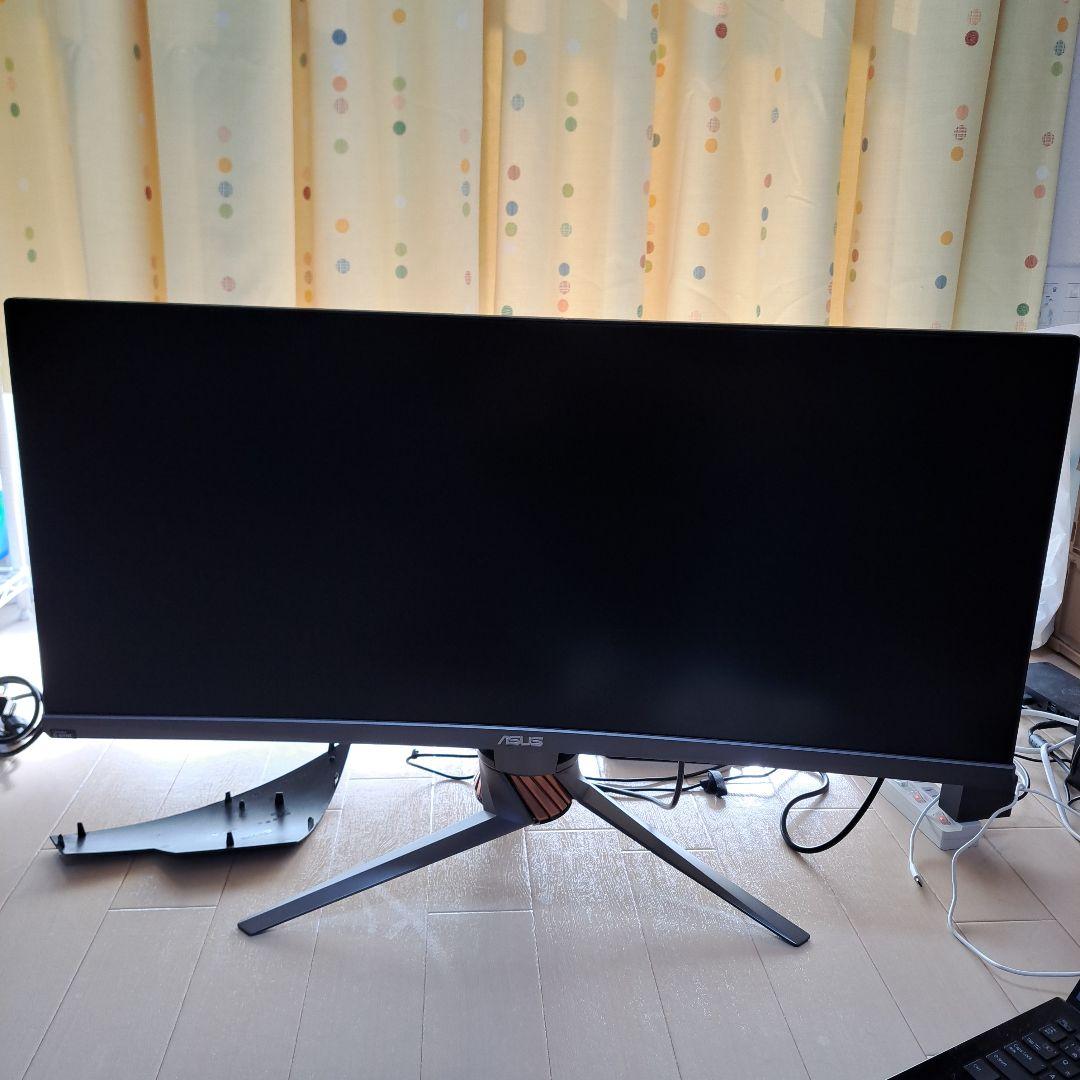 本日のみ価格！ゲーミングモニターASUS PG348Q 34インチ曲面型 ゲーミングモニター ROG SWIFT PG348Q [34型 /UWQHD(3440×1440