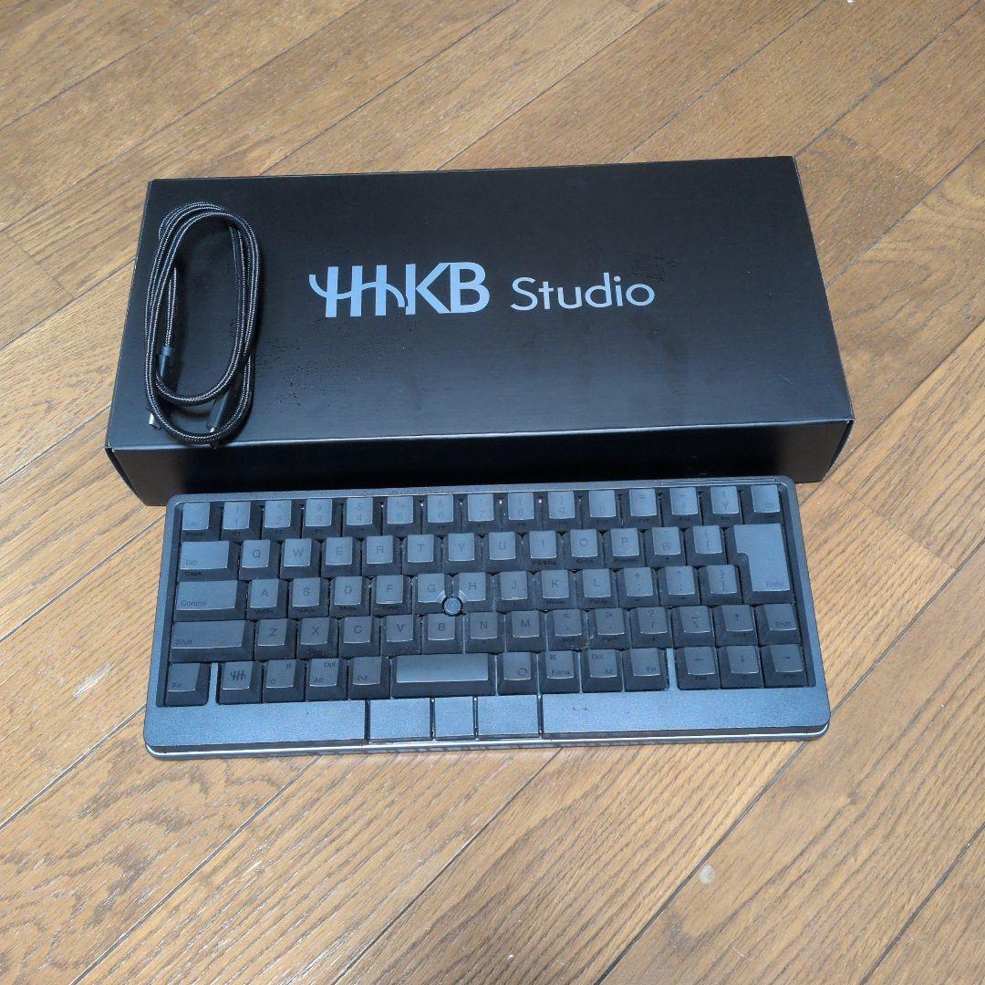【美品】 HHKB Studio ブラック 有線｜極上打撃感｜ワイヤレスKB付 HHKB Studio：極上の使い心地を追求した、マウス機能一体型のAll-in