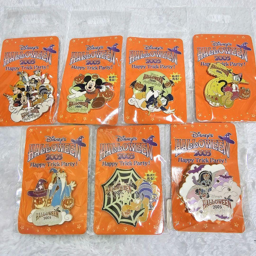 DisneyStore Halloween 2005 限定ピンバッジ まとめ売り DisneyStore Halloween 2005 限定ピンバッジ まとめ売り DisneyStore