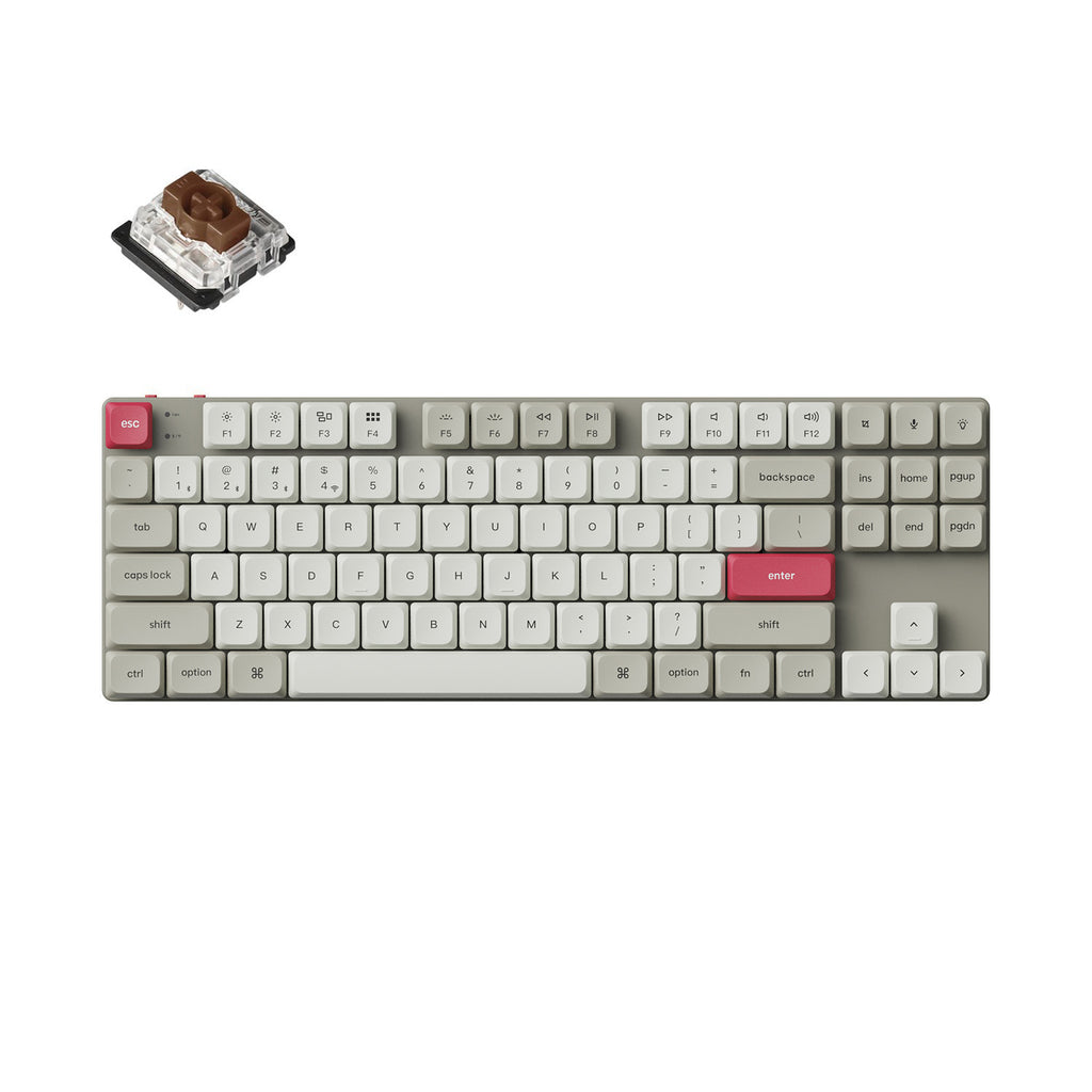 Keychron K1 Max Retroカラー QMK ワイヤレス カスタム・メカニカル